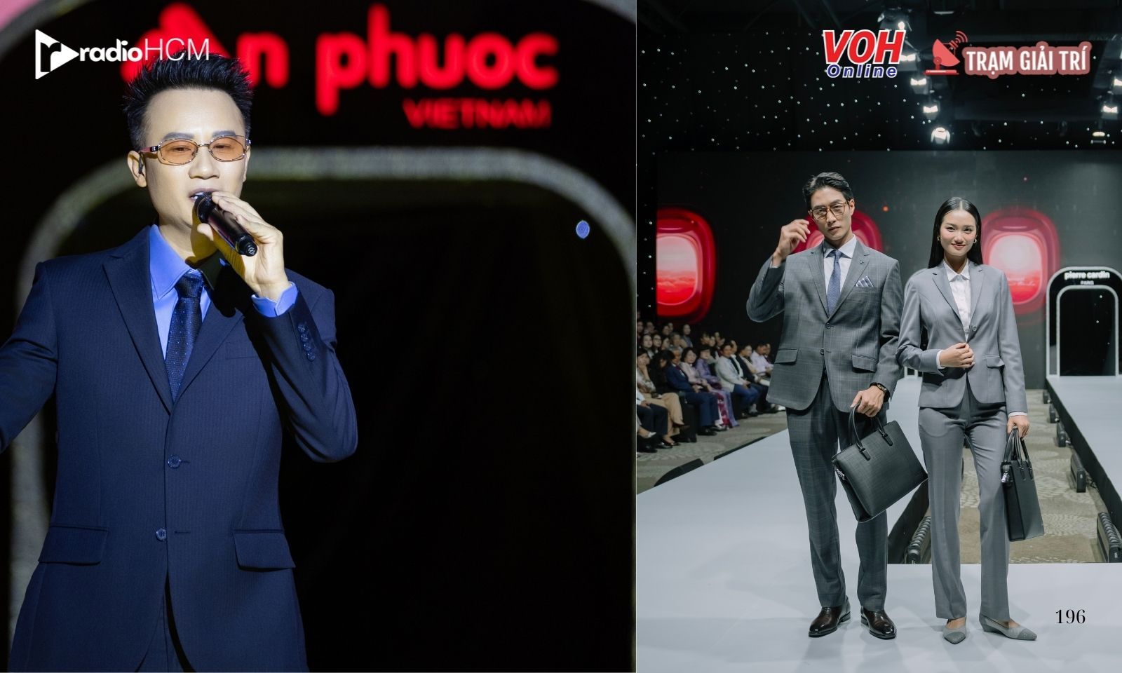 Á hậu Quỳnh Anh sánh đôi cùng Khoai Vũ trên sàn diễn Conscious Traveler Show