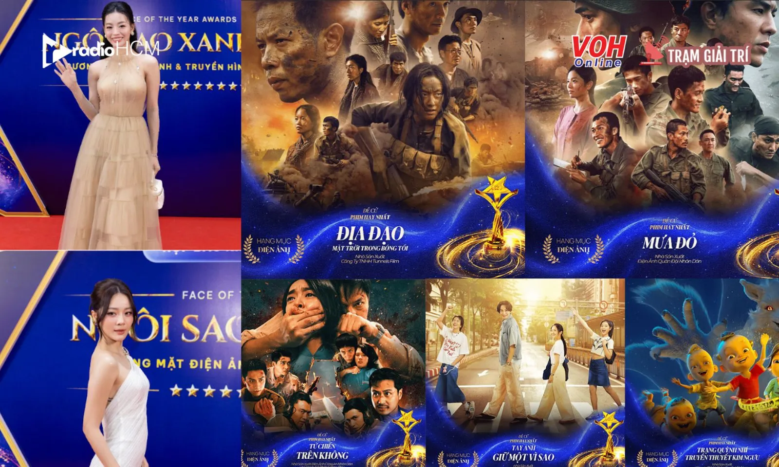 Ngôi Sao Xanh 2025 lập kỷ lục 741 đề cử, bùng nổ với cuộc đưa của các nghệ sĩ