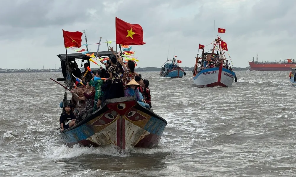 Đặc sắc lễ hội Nghinh Bà Thủy Long 2025 tại Xã Thạnh An 