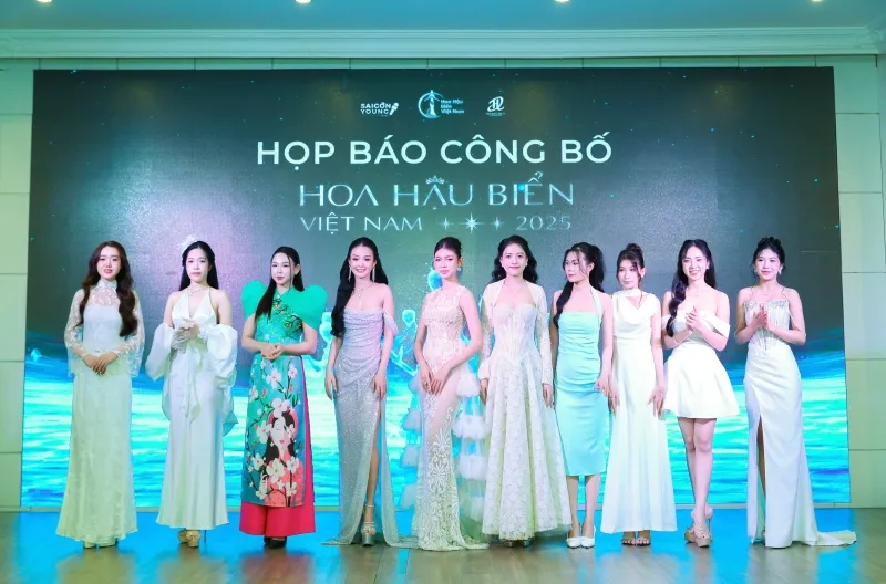 Dàn thí sinh Hoa Hậu Biển Việt Nam 2025 