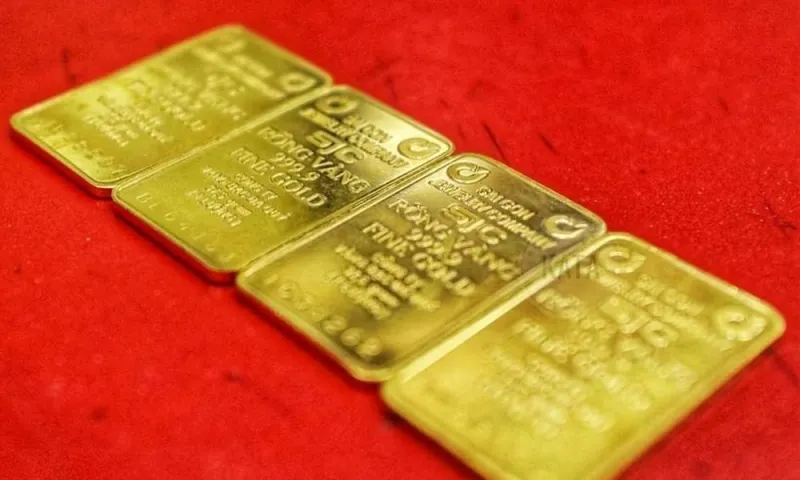 Giá vàng SJC tăng lên 154,5 triệu đồng mỗi lượng