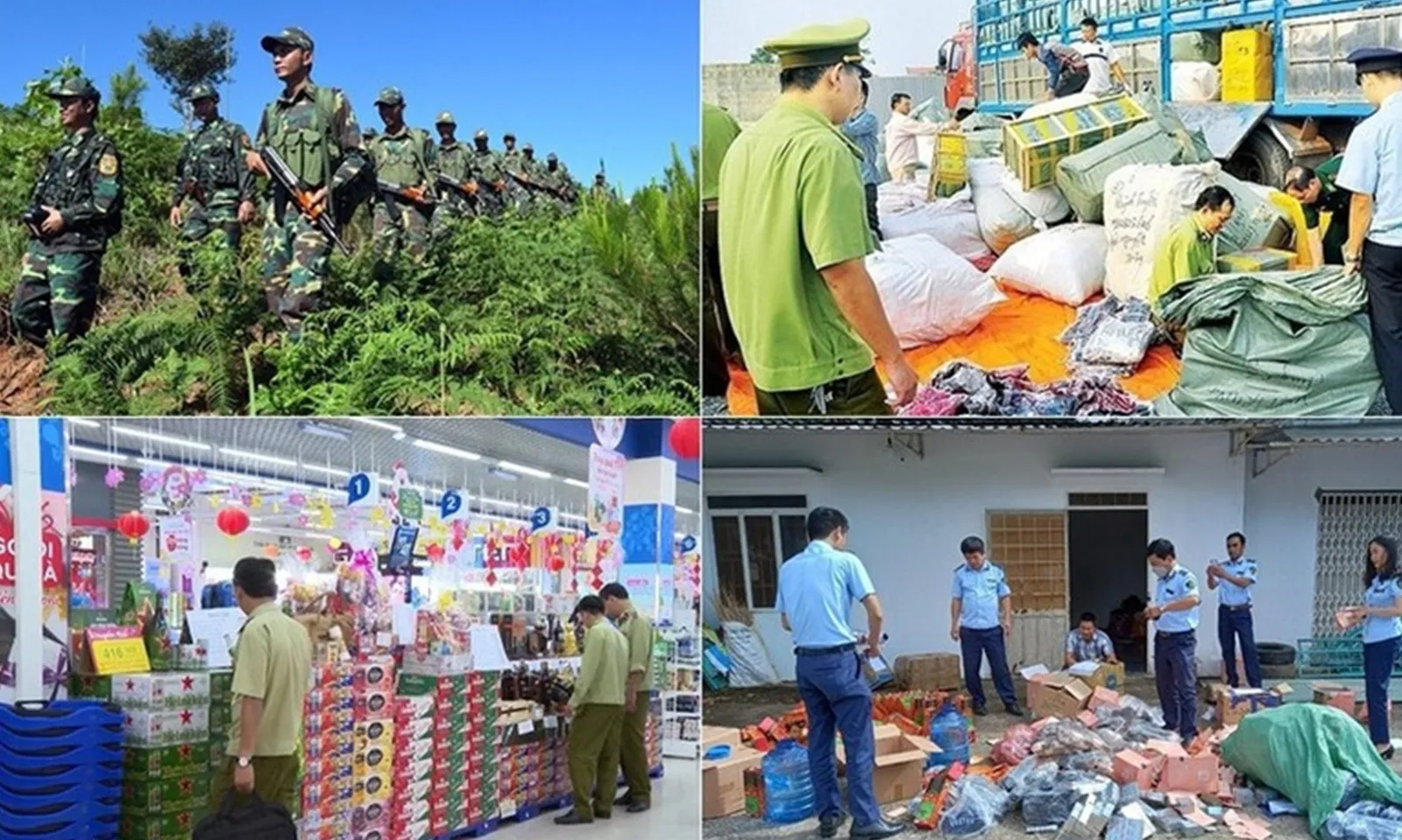 Quyết tâm “tuyên chiến không khoan nhượng” với buôn lậu, hàng giả