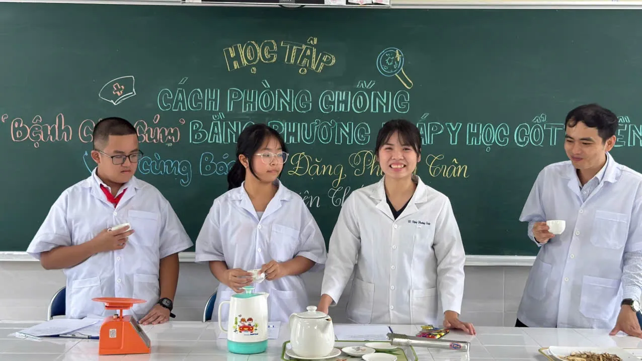Qua trinh nghien cuu bai thuoc “Cách phòng chống bệnh cảm cúm từ phương pháp y học cổ truyền”