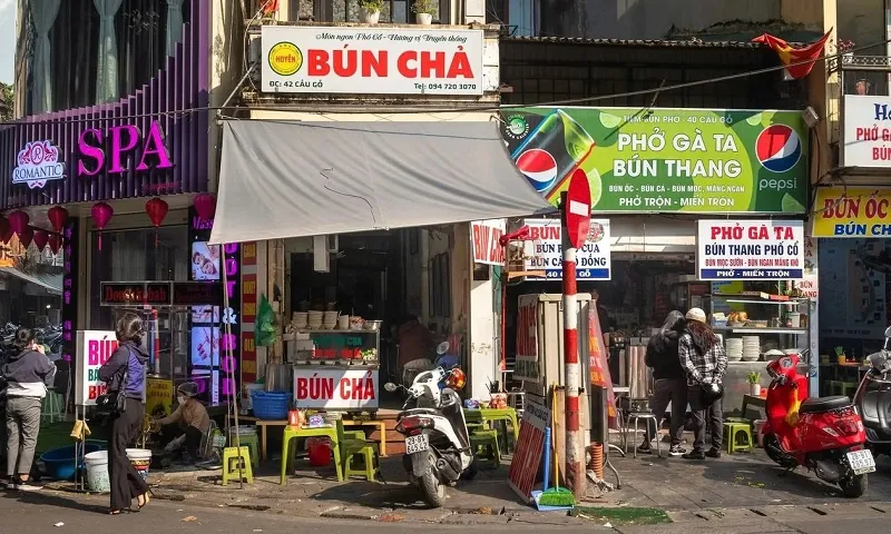 Các quán ăn ở Hà Nội - Ảnh Tạp chí Time Out