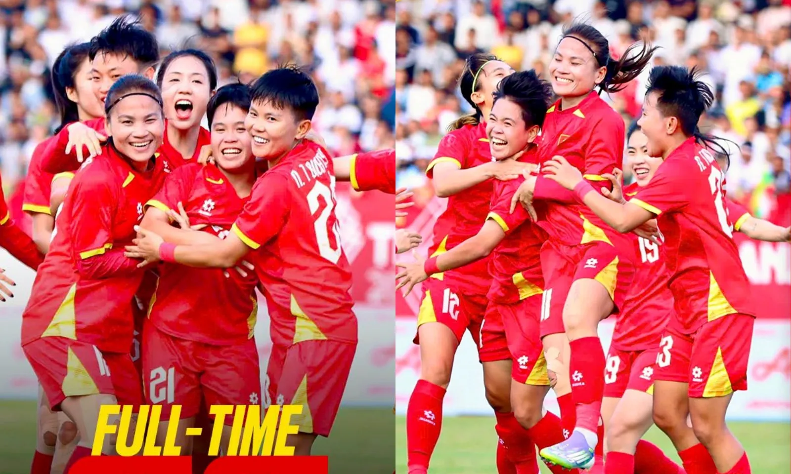 Tuyển nữ Việt Nam loại Myanmar vào Bán kết SEA Games, xứng danh Chị cả Đông Nam Á