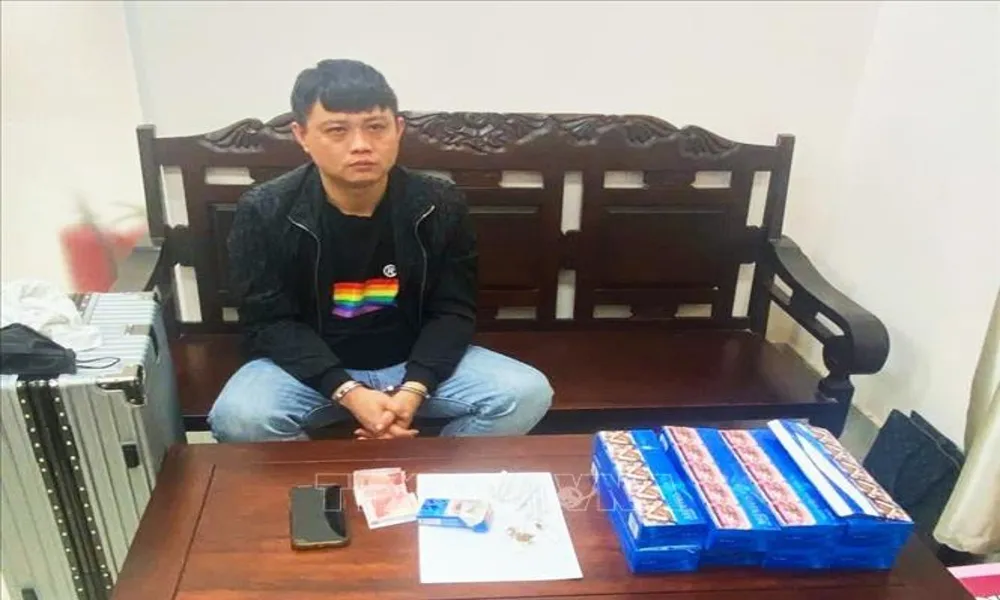 Phát hiện ma túy giấu trong thuốc lá khi nhập cảnh vào Việt Nam