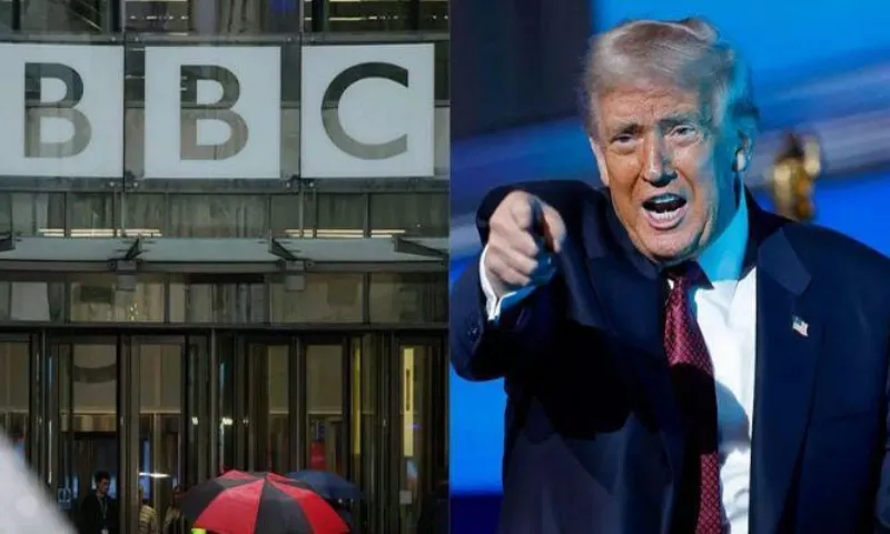 Ông Trump kiện BBC tội phỉ báng liên quan sự kiện bạo loạn Đồi Capitol