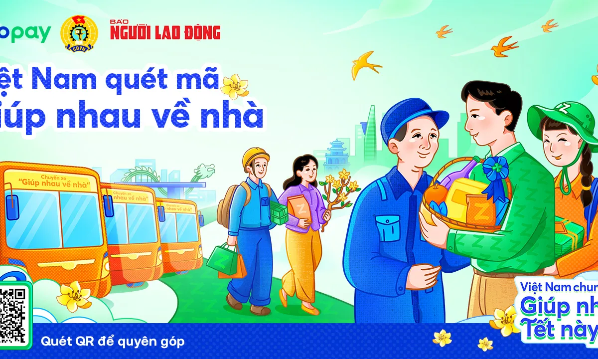 TPHCM khởi động “Chuyến xe mùa Xuân 2026 - Giúp nhau về nhà”
