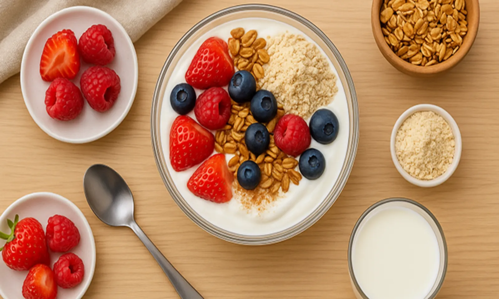 4 bữa sáng giàu protein, chất xơ cho người cao tuổi