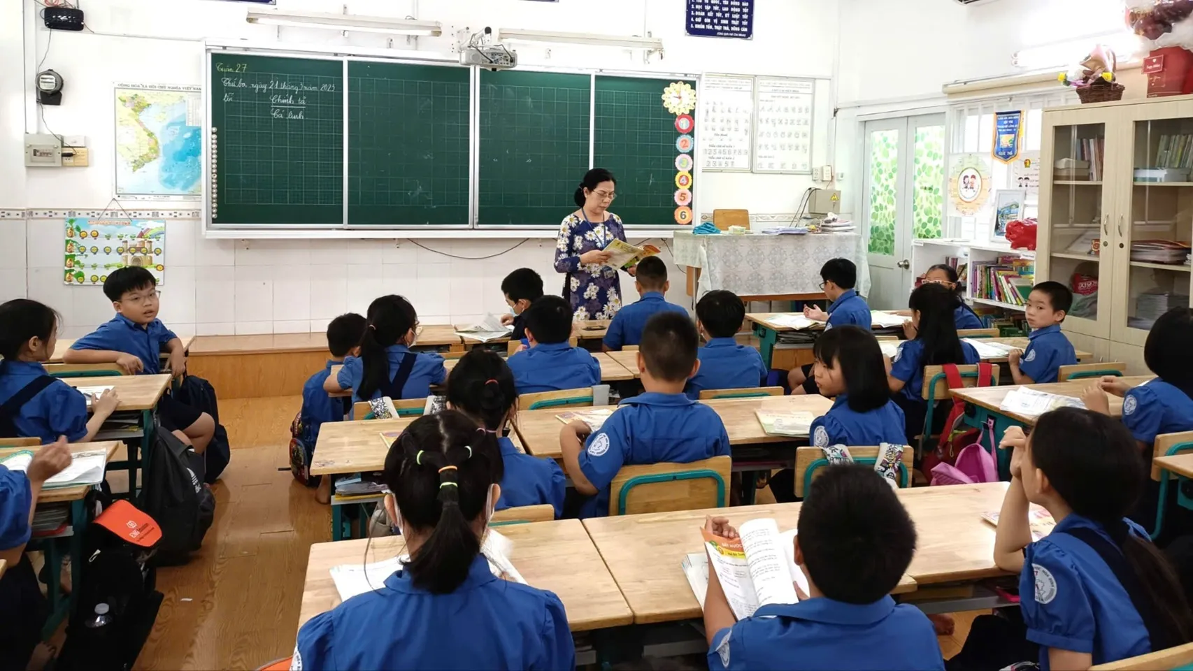 Một trường học ở TPHCM