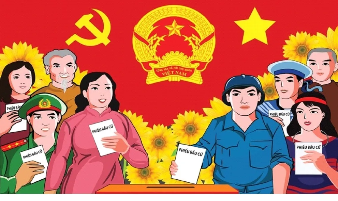 Nguyên tắc bầu cử Đại biểu Quốc hội và Hội đồng nhân dân. Ảnh minh họa