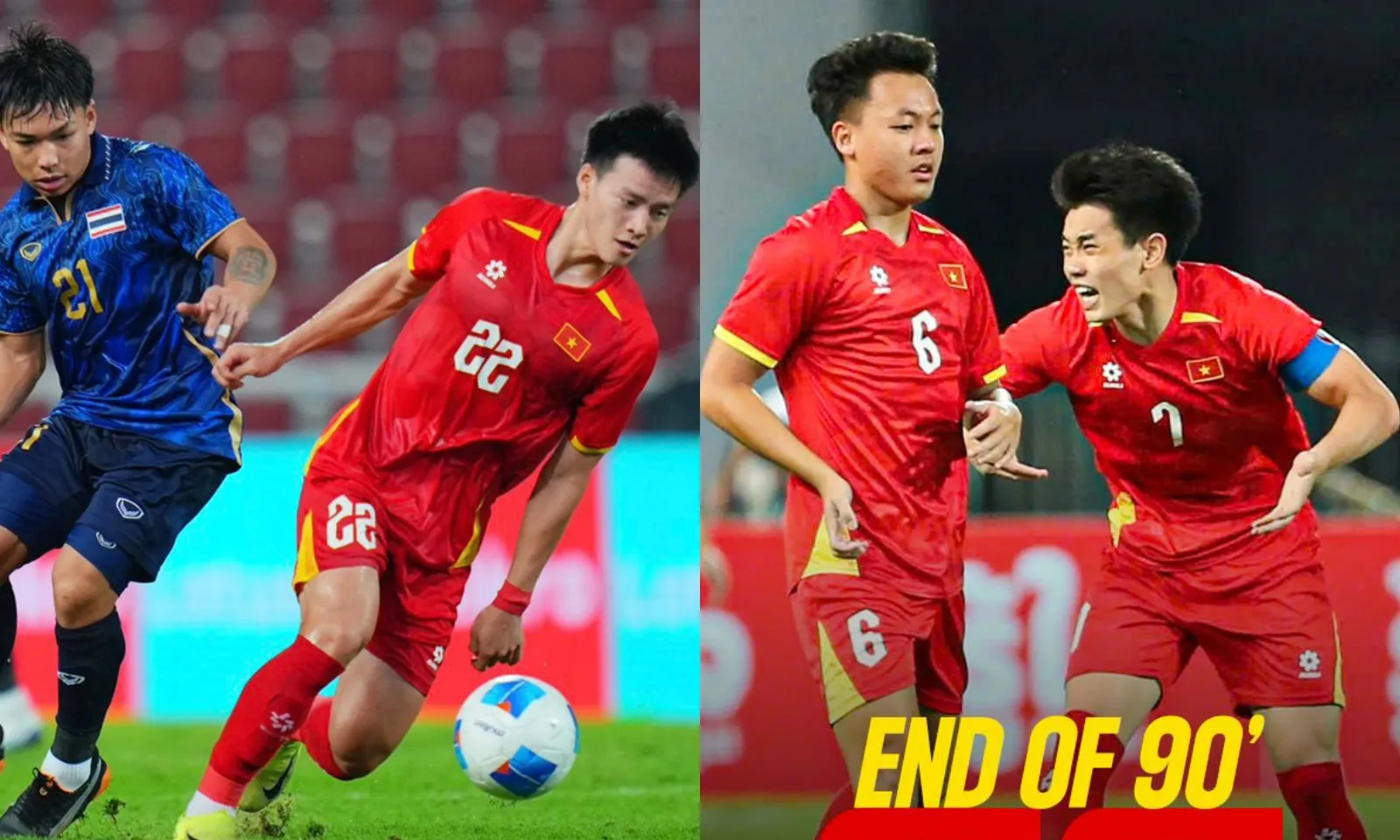 U22 Việt Nam ngược dòng kinh điển hạ U22 Thái Lan, đoạt huy chương vàng SEA Games 33