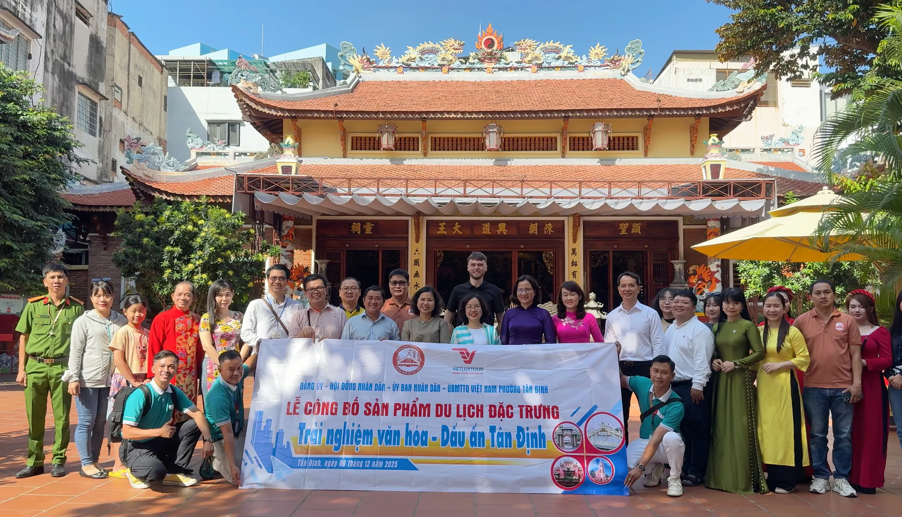 Phường Tân Định ra mắt tour %22Dấu ấn Tân Định%22