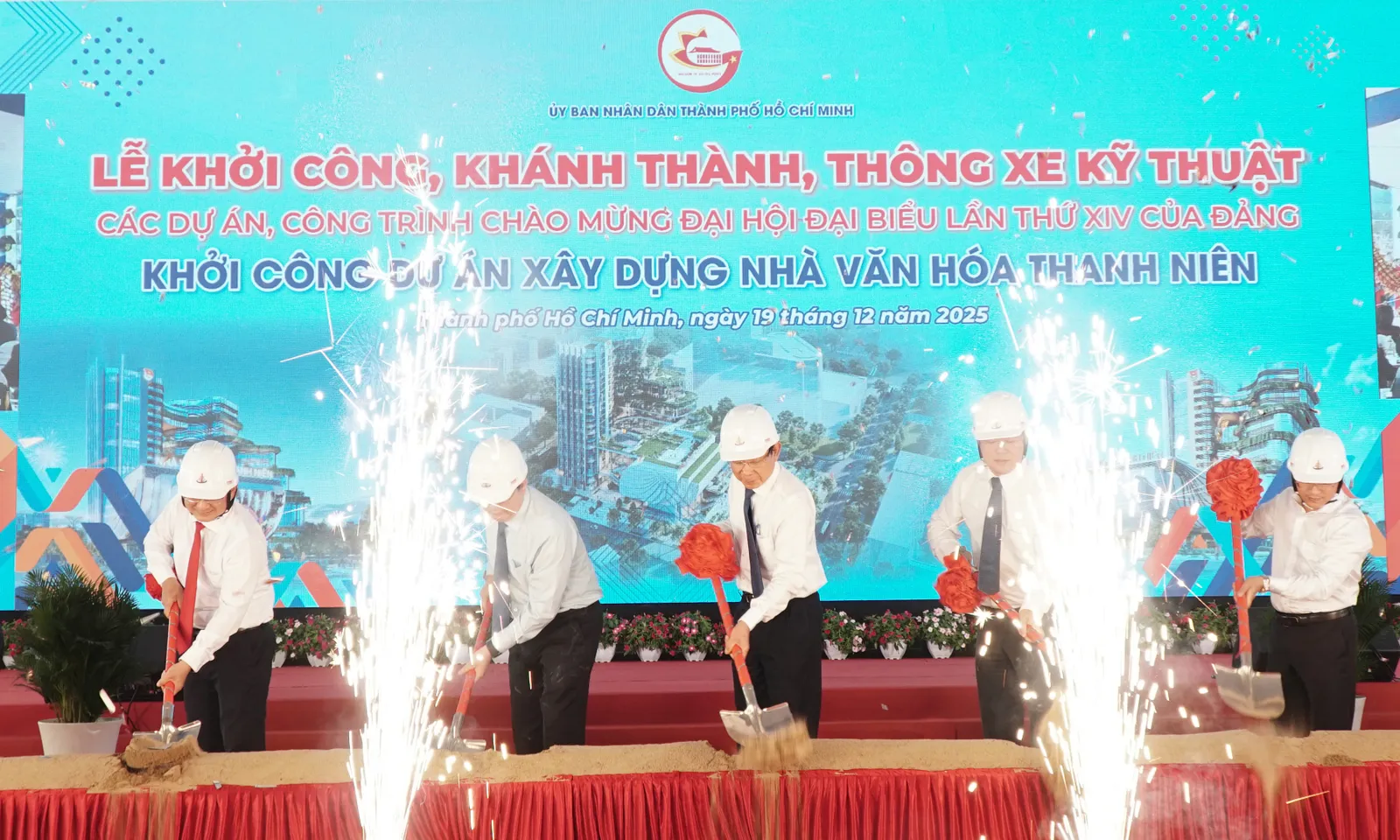 Khởi công Nhà văn hóa Thanh niên TPHCM, tạo không gian văn hóa hiện đại cho giới trẻ