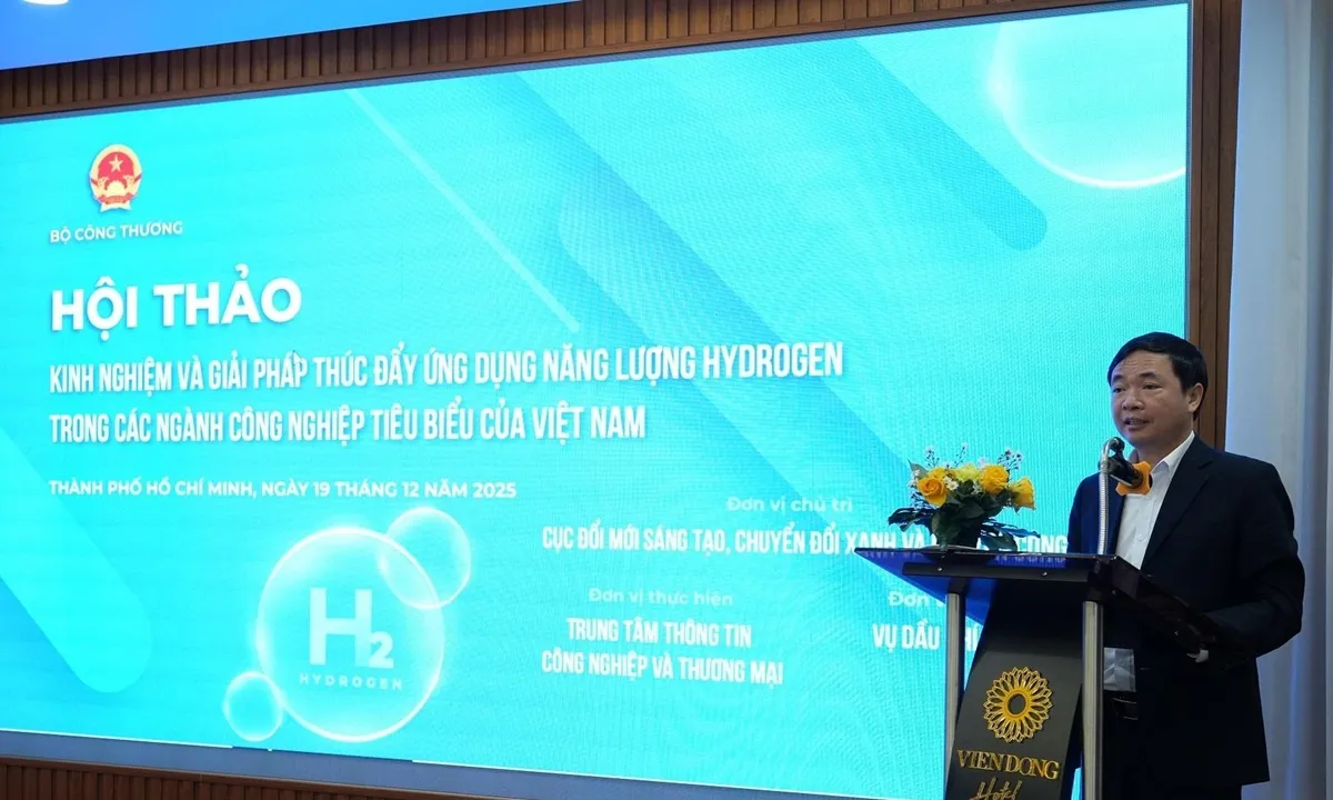 Tăng cường ứng dụng năng lượng hydrogen xanh trong các ngành công nghiệp Việt Nam