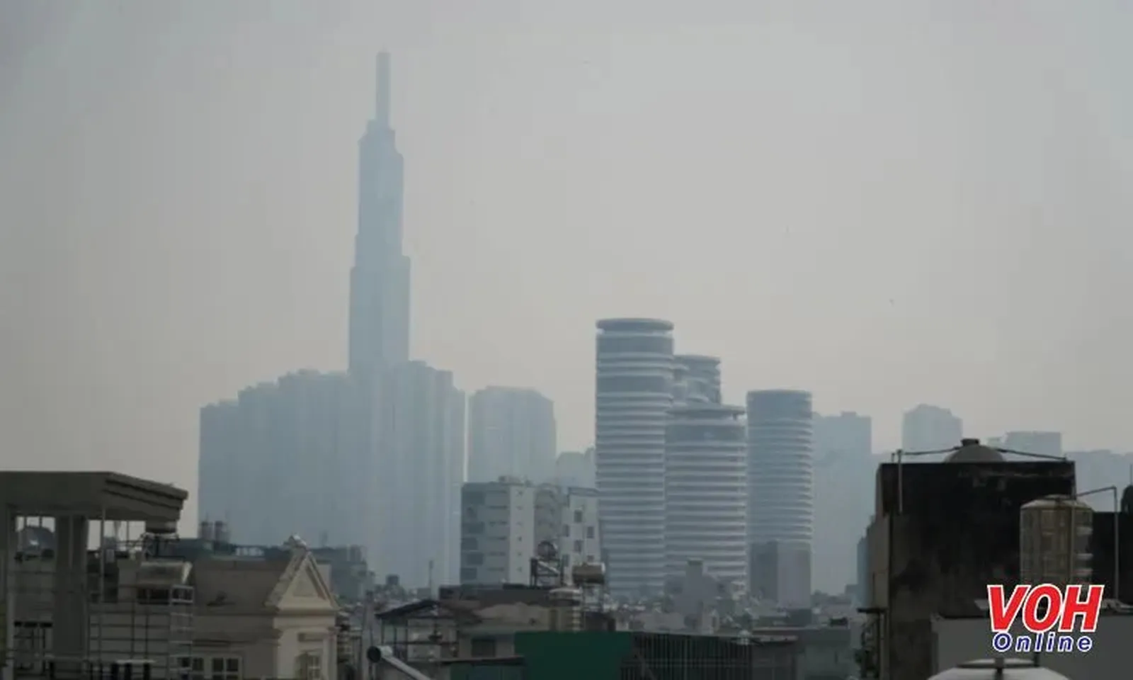 Không khí tại TPHCM ở mức không tốt cho sức khỏe