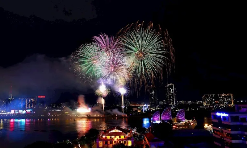 TPHCM dự kiến bắn pháo hoa 4 điểm đón năm mới 2026