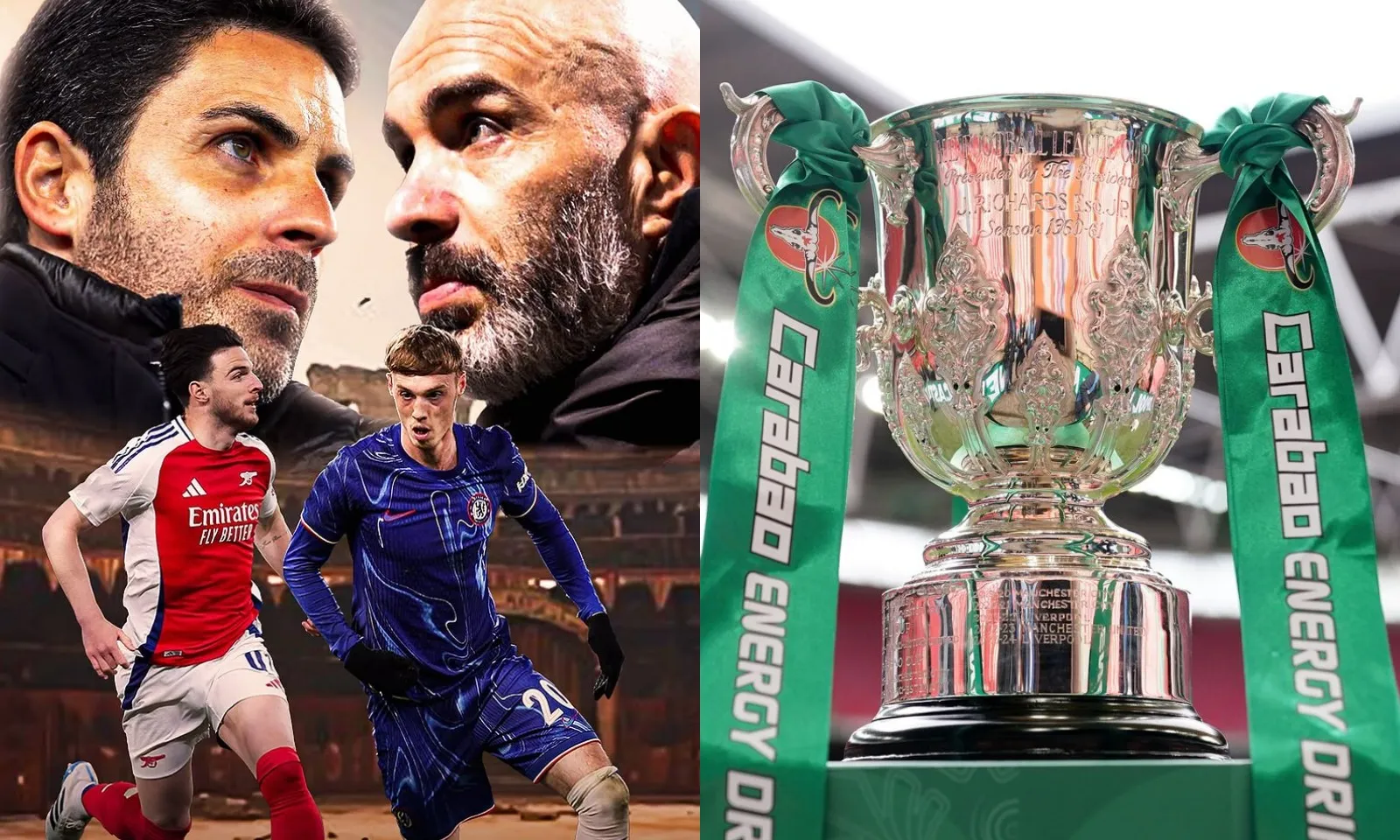 Kết quả bốc thăm Bán kết Carabao Cup: Đại chiến London | Man City đòi nợ