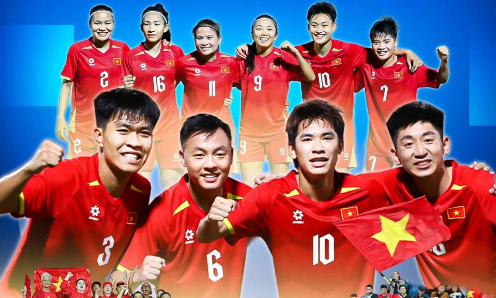 2025 - Năm vàng rực rỡ bậc nhất lịch sử bóng đá Việt Nam