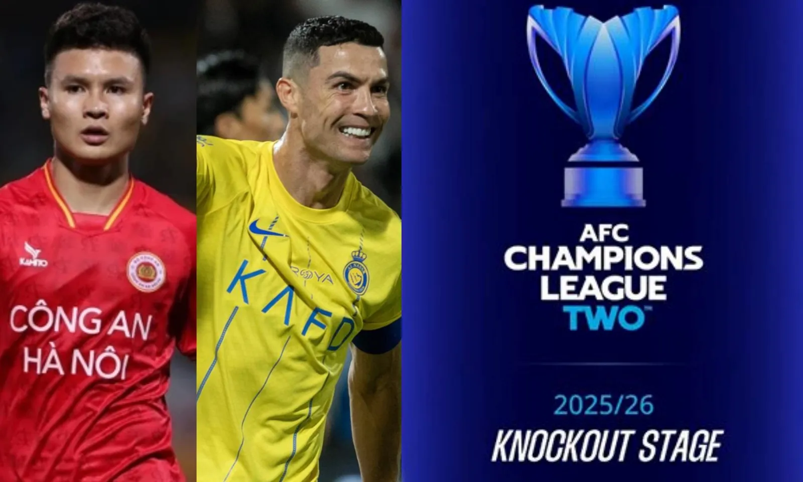 CLB Công an Hà Nội hẹn gặp Ronaldo ở Chung kết trong mơ AFC Champions League Two