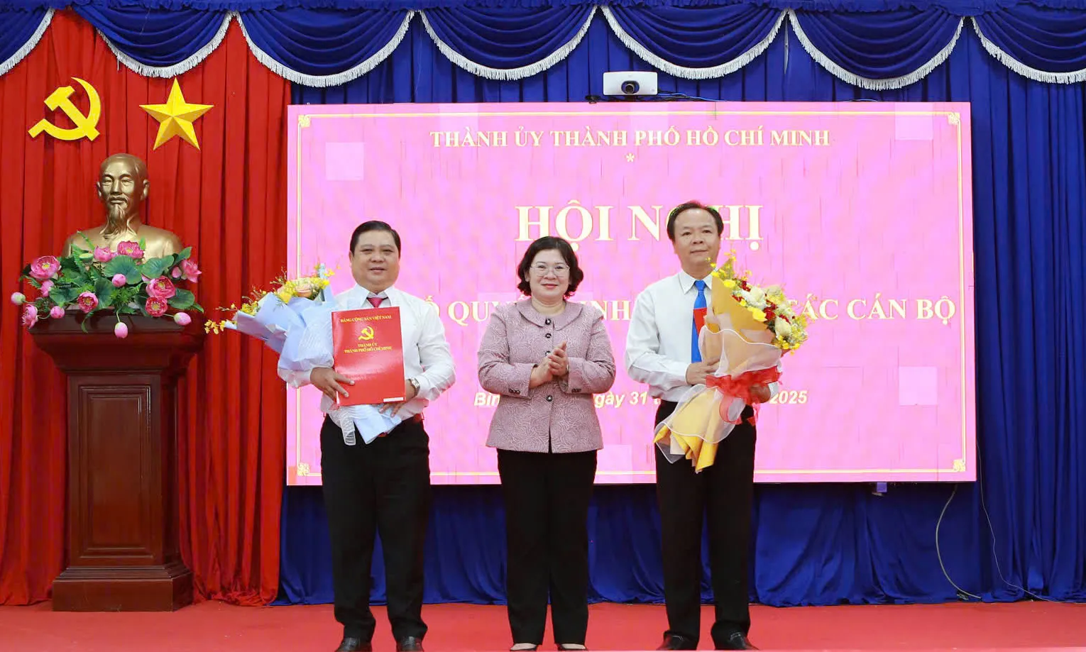 TPHCM luân chuyển nhiều cán bộ tại một số xã, phường