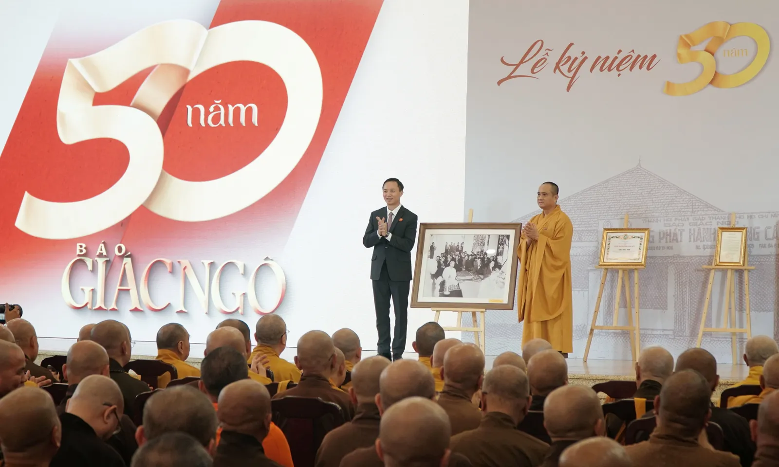 Báo Giác Ngộ 50 năm đồng hành cùng Phật giáo và dân tộc