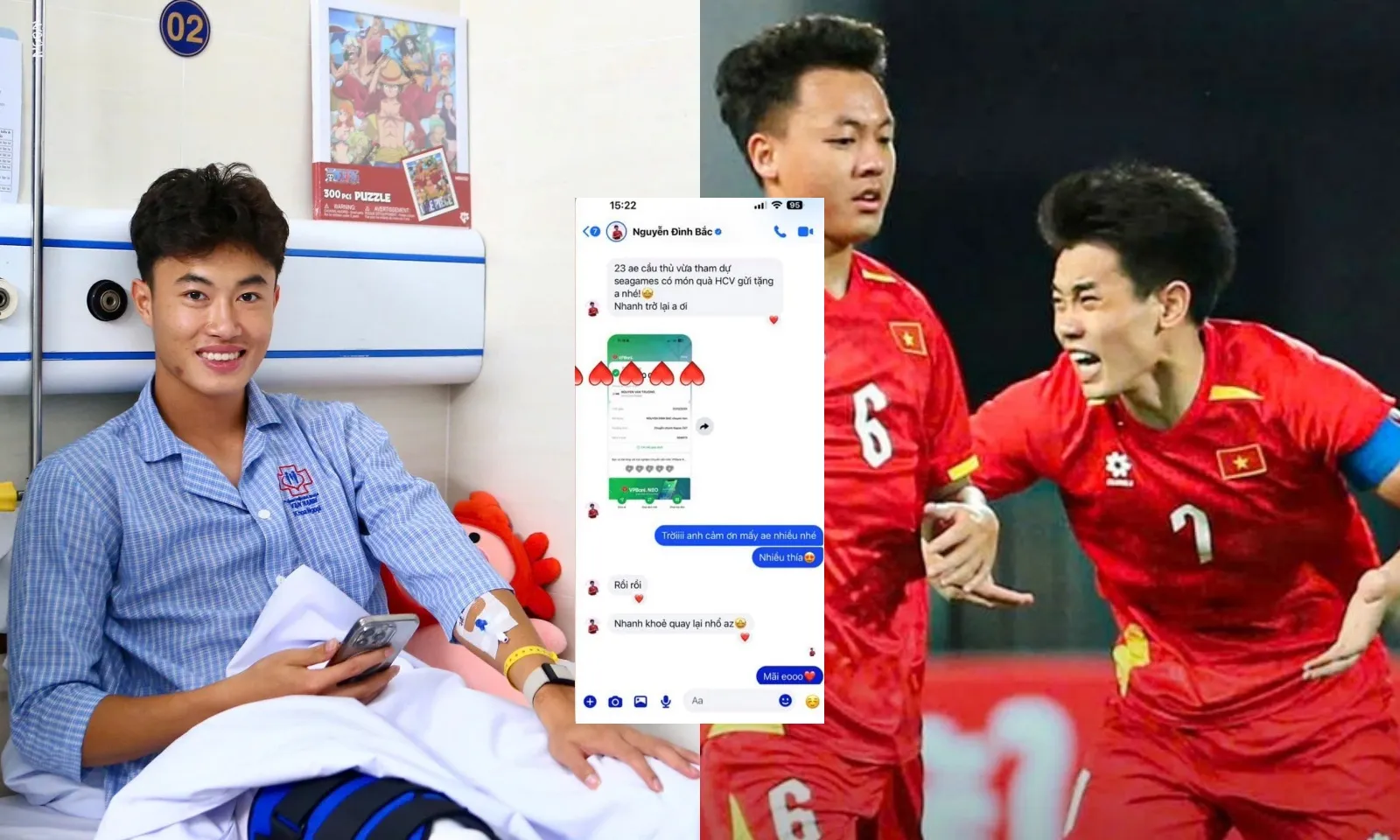 Toàn đội U23 Việt Nam tặng thủ quân chấn thương món quà xúc động