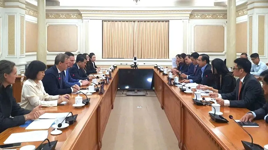 Chủ tịch UBND TPHCM Nguyễn Văn Được làm việc với Lãnh đạo các doanh nghiệp Hà Lan