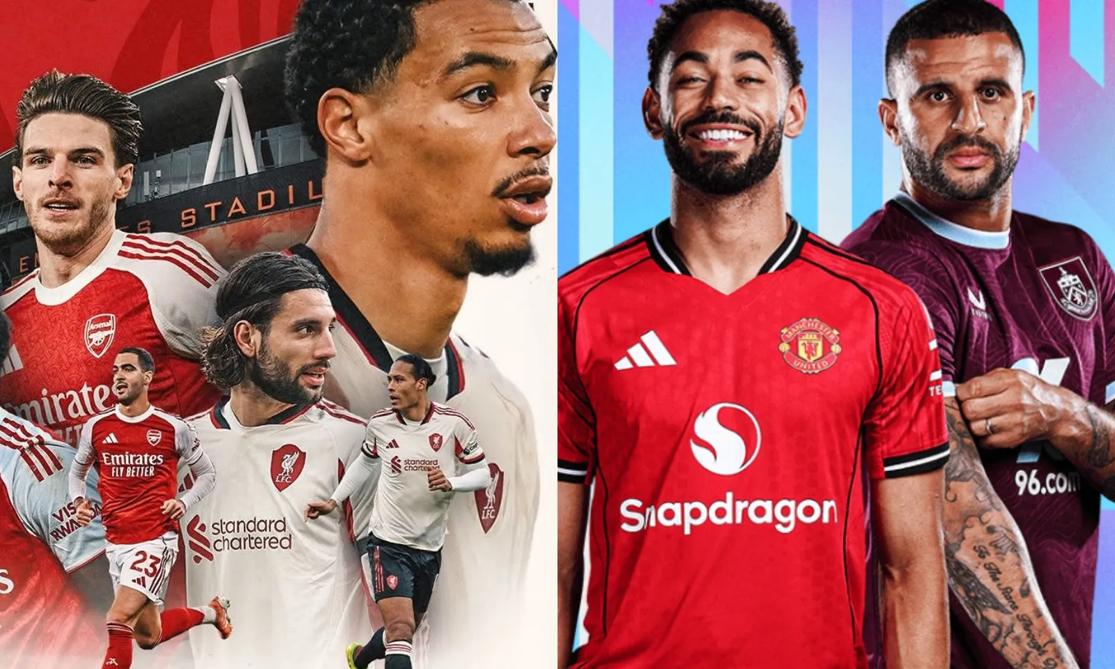 Lịch thi đấu Ngoại hạng Anh vòng 21: Arsenal vs Liverpool | Burnley vs MU