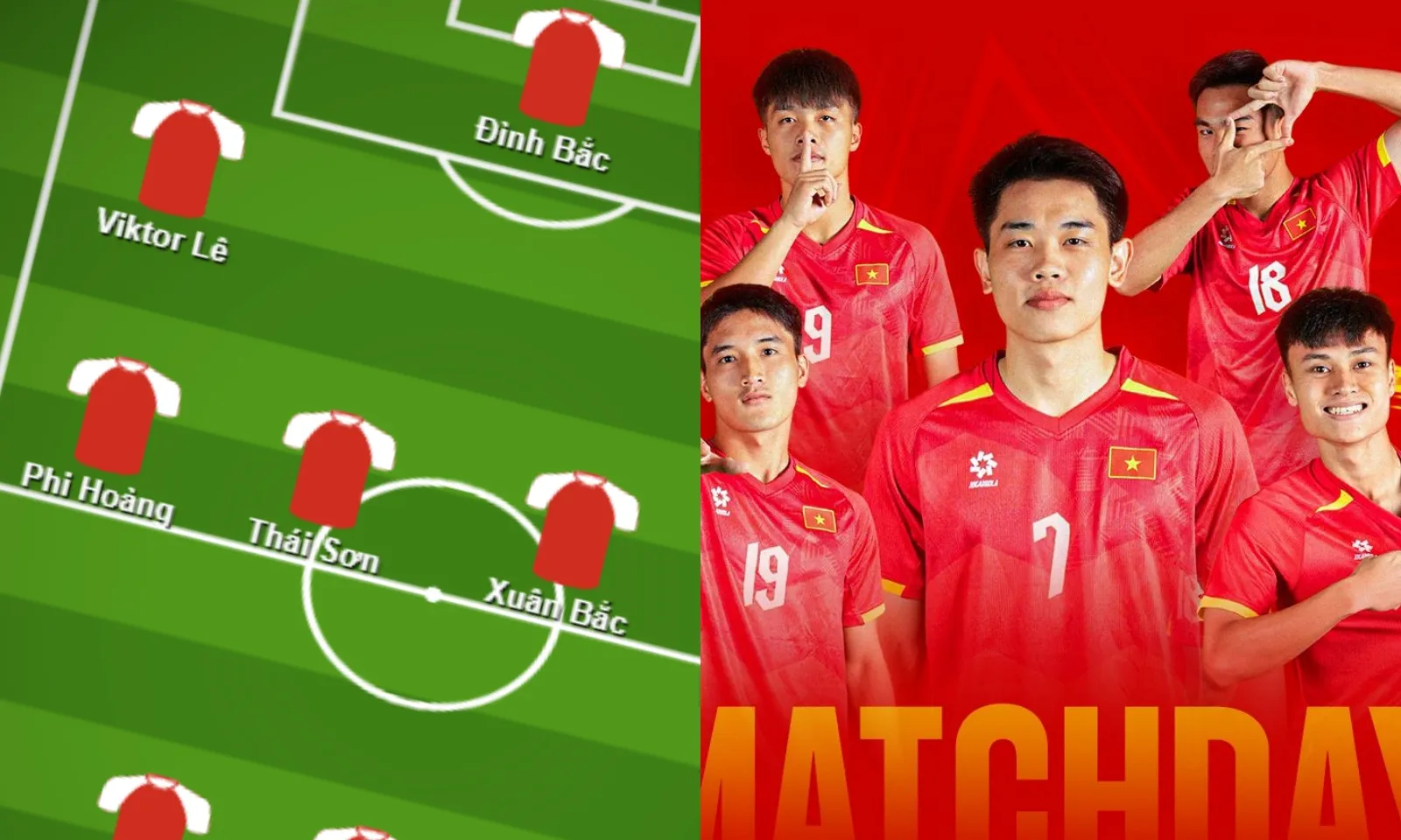 Đội hình dự kiến U23 Việt Nam vs U23 Jordan: Chủ lực Đình Bắc | Thay đổi tuyến giữa?