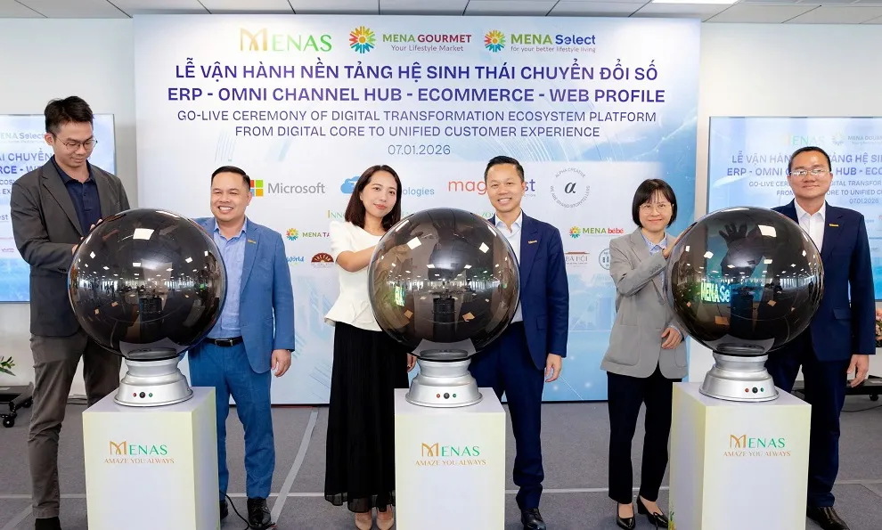Menas Group vận hành hệ sinh thái số đa ngành, lập chuẩn mực mới về tốc độ và năng lực quản trị