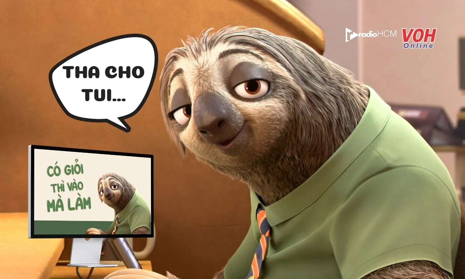 Tổng hợp meme con lười Flash Zootopia hot trend cho dân văn phòng