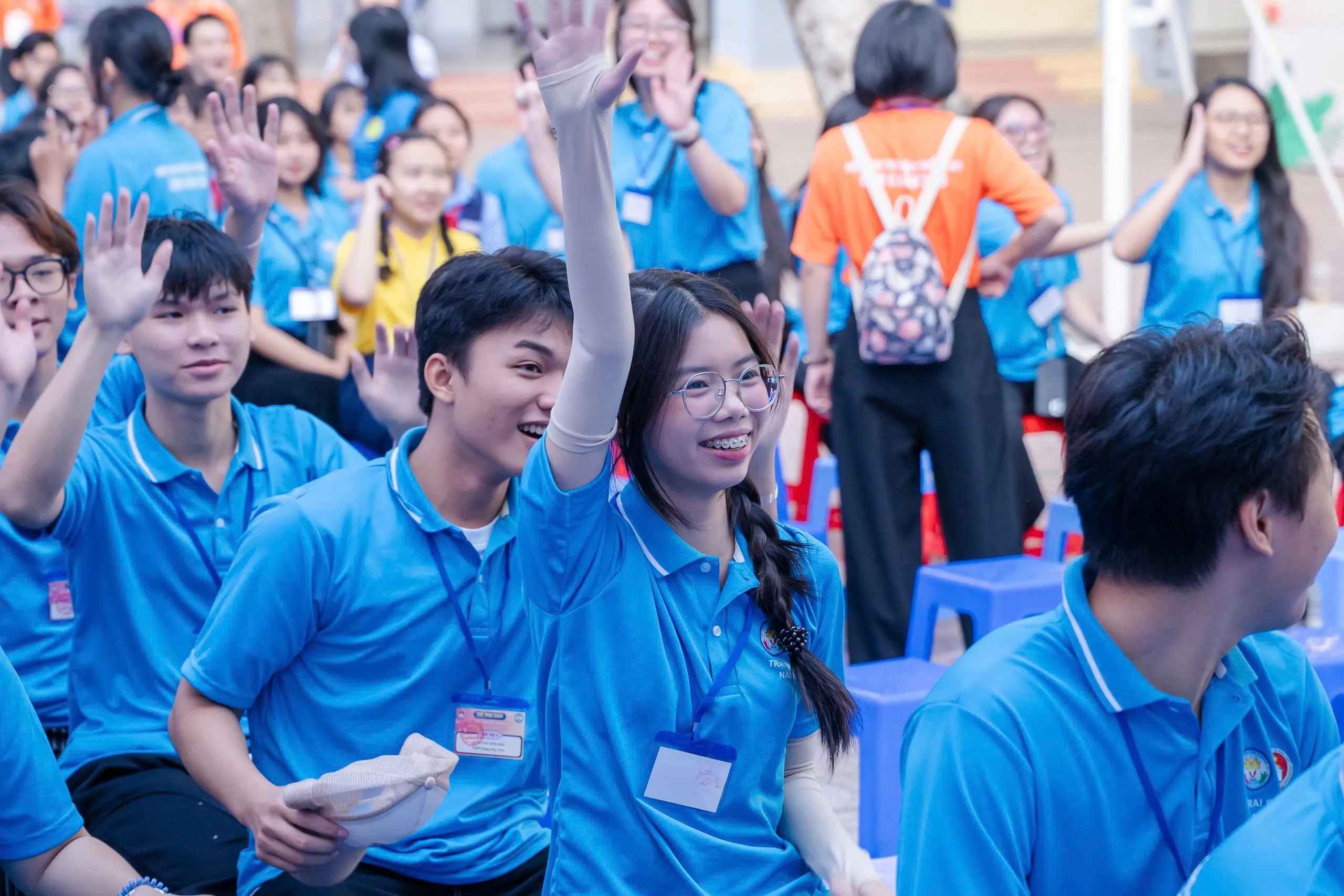 Các em có dịp giao lưu, kết nối với nhau trong các hoạt động