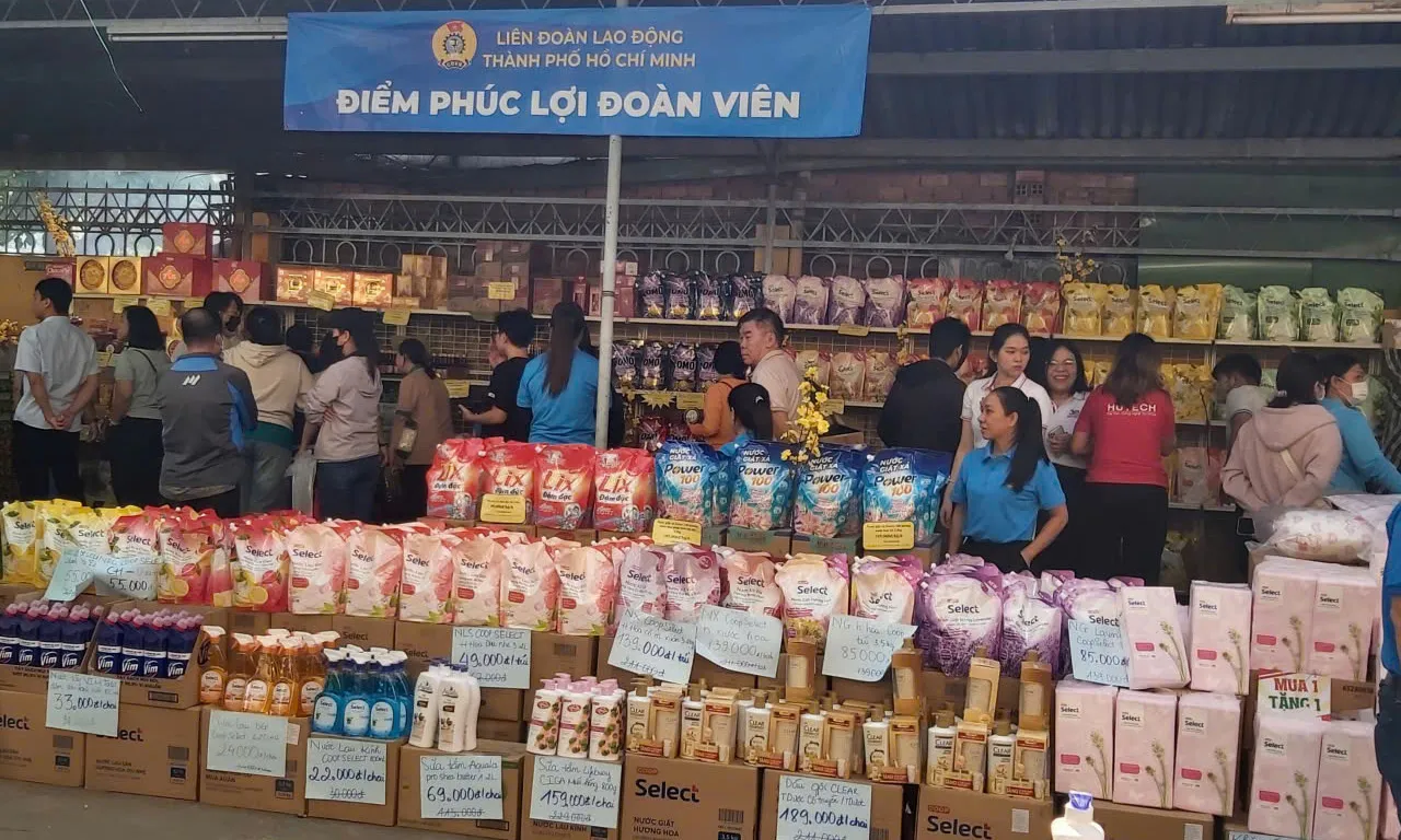 TPHCM - Ra mắt Điểm phúc lợi đoàn viên Tết Bính Ngọ 2026