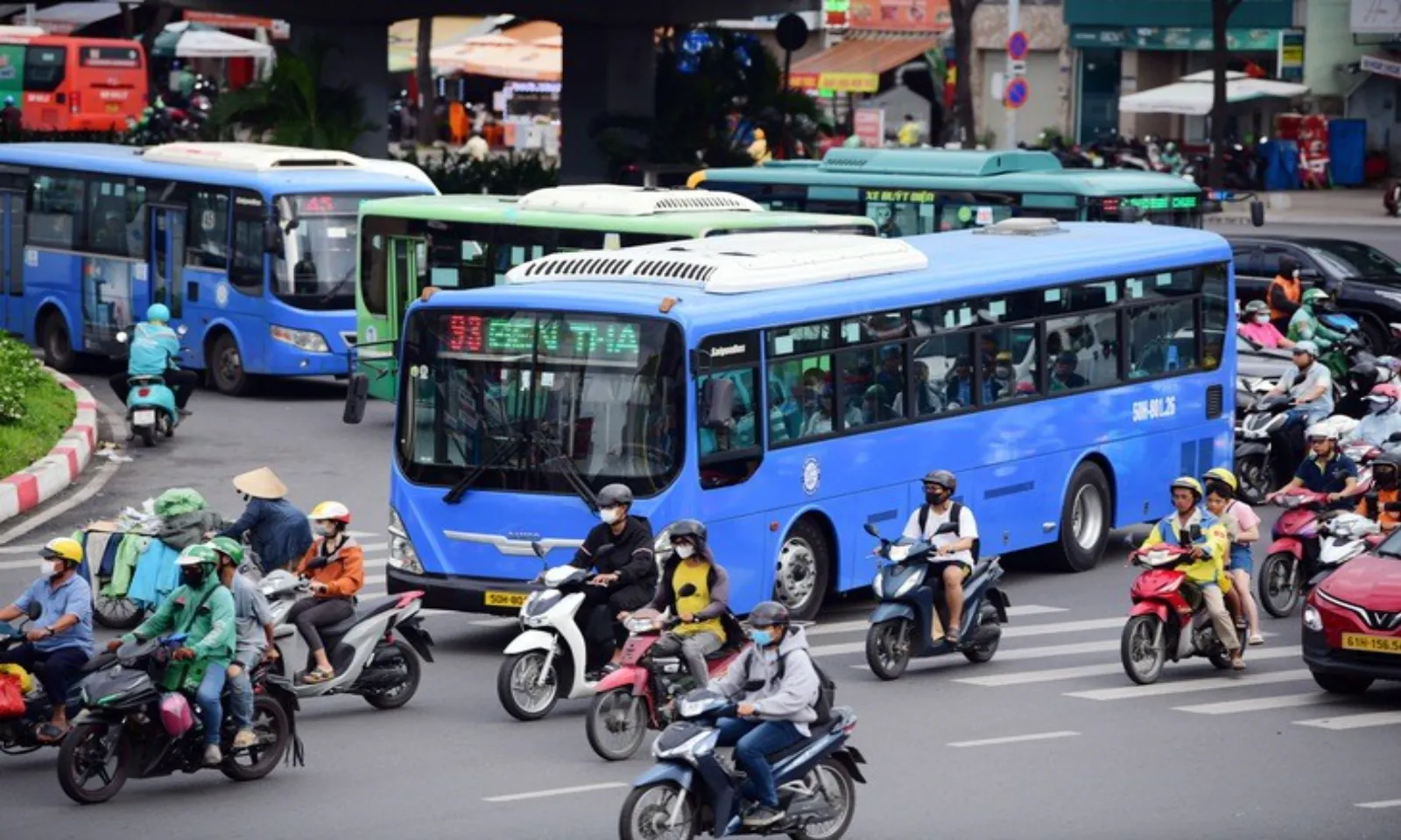 TP.HCM điều chỉnh lộ trình 6 tuyến xe buýt trợ giá từ ngày 11