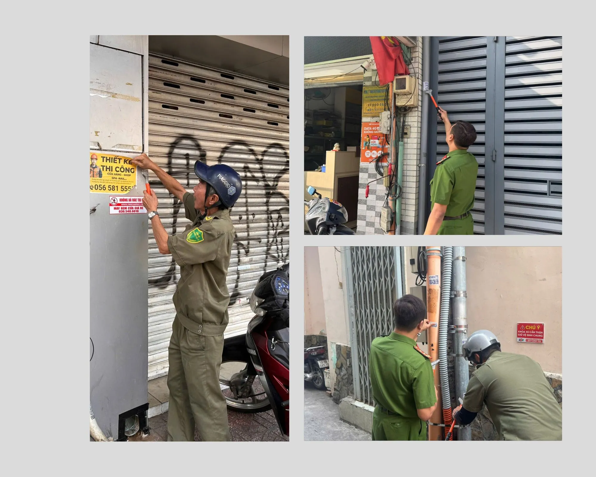 Phường Chợ Quán ra quân dọn vệ sinh, xóa quanrgh cáo bẩn