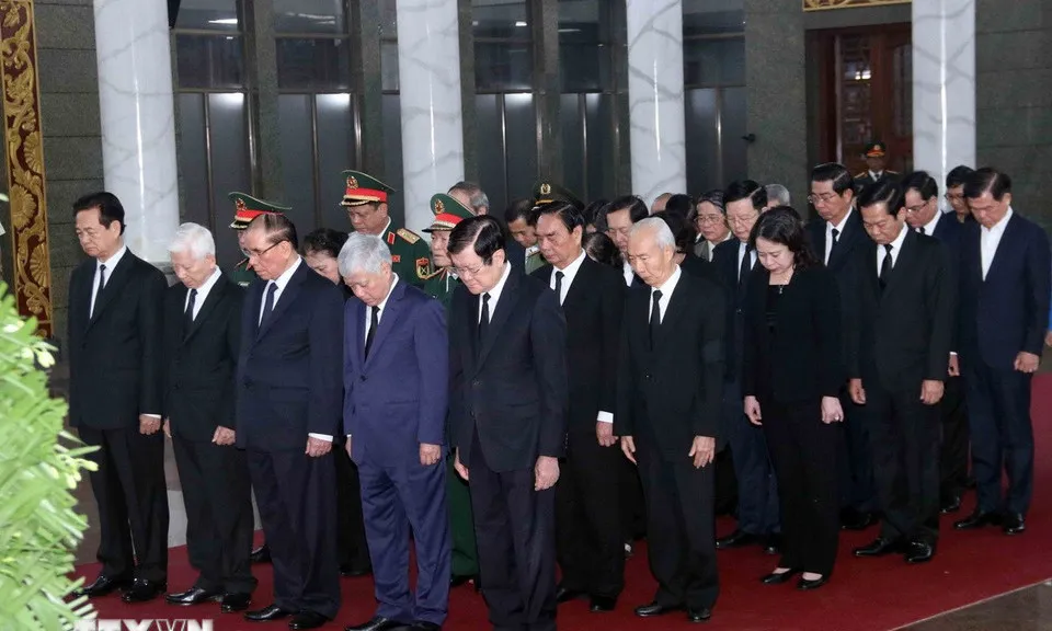 Lễ tang Đại tướng Lê Văn Dũng, nguyên Chủ nhiệm Tổng cục Chính trị Quân đội nhân dân Việt Nam