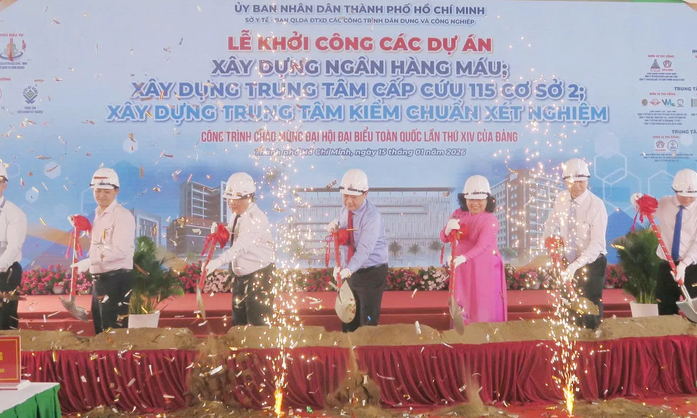 TPHCM khởi công 3 dự án y tế trọng điểm