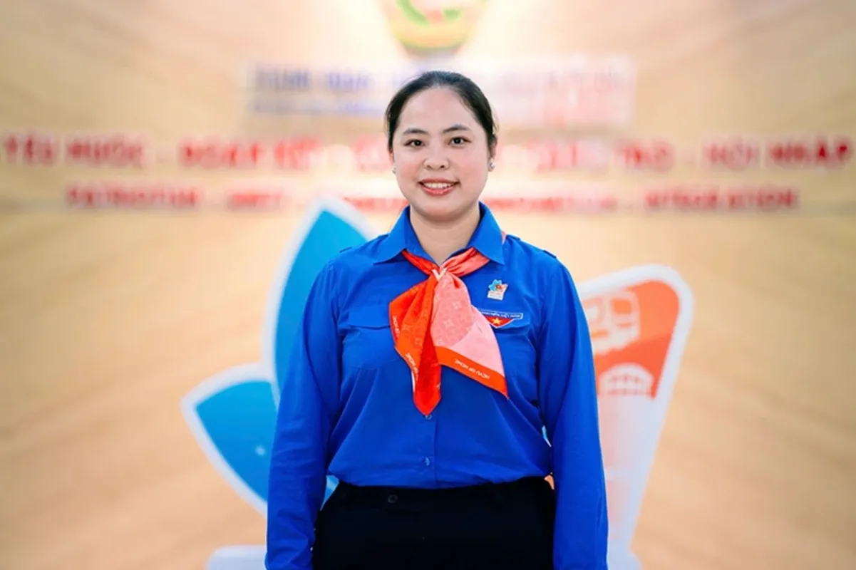 Phó bí thư Thành Đoàn TP.HCM Trịnh Thị Hiền Trân, Chủ tịch Hội đồng Đội TPHCM. Ảnh THANH HIỆP