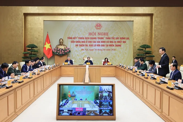 Thủ tướng Chính phủ chủ trì Hội nghị tổng kết Chiến dịch Quang Trung - Ảnh Nhật Bắc