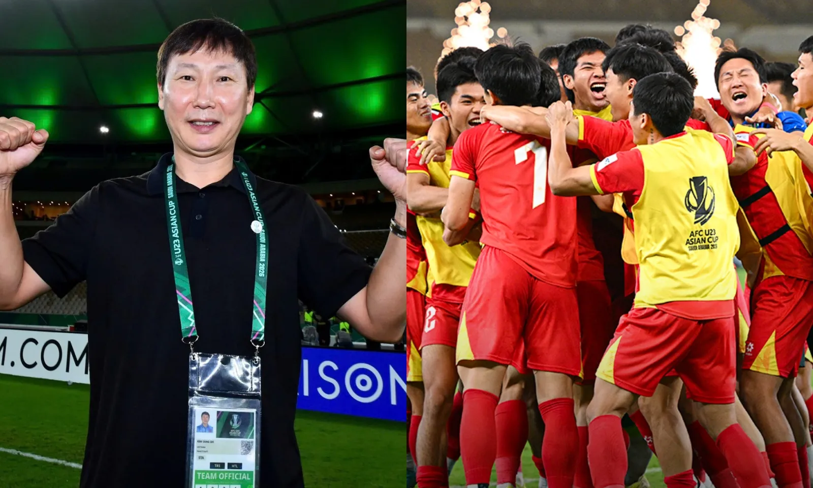 Thầy Kim đọc vị U23 UAE, điều binh như thần giúp U23 Việt Nam chiến thắng