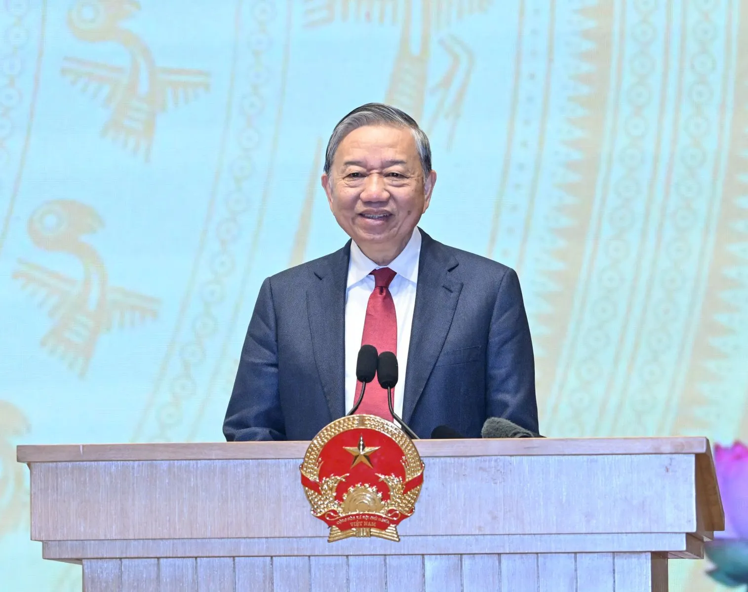 Tổng Bí thư Tô Lâm phát biểu tại Hội nghị Chính phủ với chính quyền địa phương năm 2026