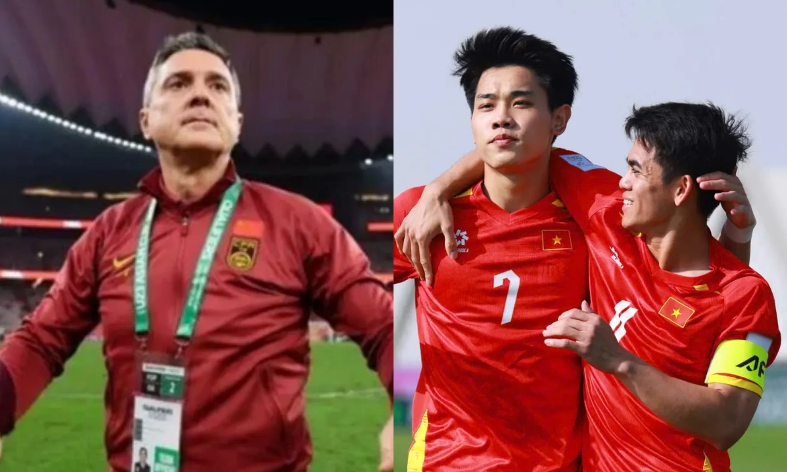 HLV U23 Trung Quốc điểm tên tam tấu U23 Việt Nam mạnh mẽ