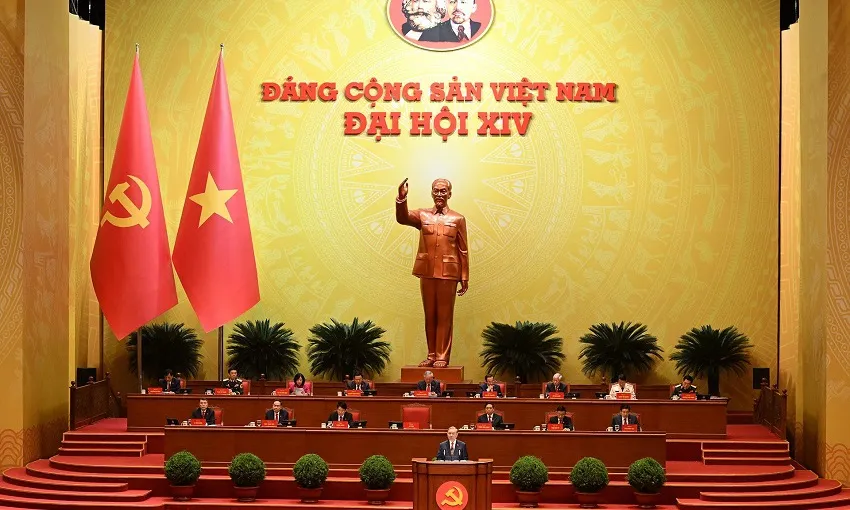 Long trọng khai mạc Đại hội đại biểu toàn quốc lần thứ XIV của Đảng