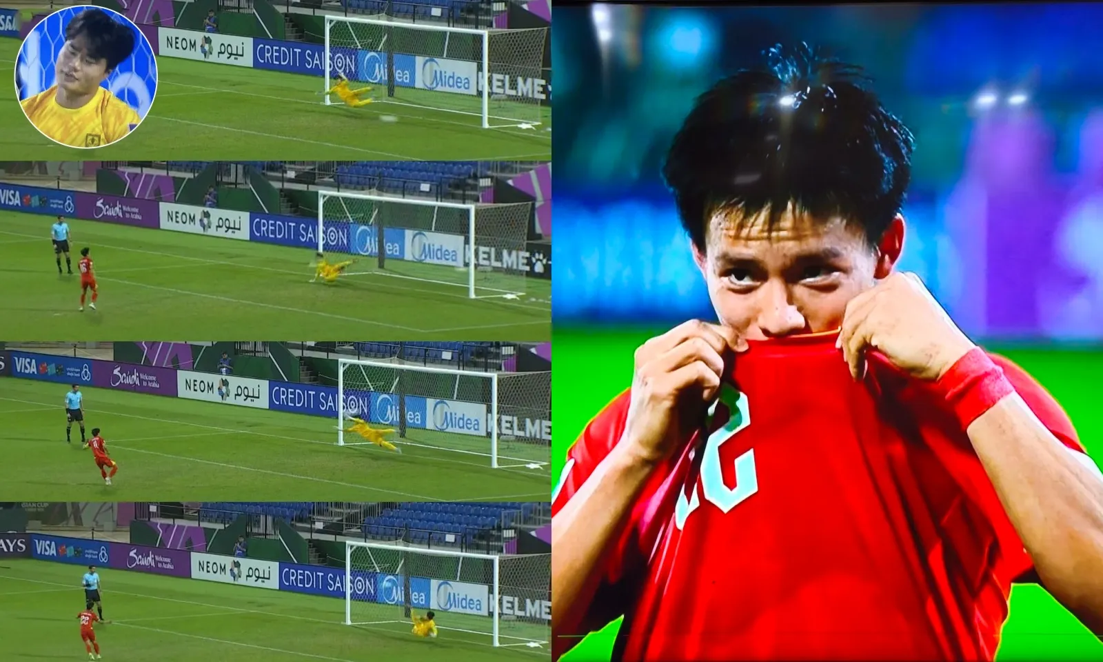 U23 Việt Nam tạo cú lừa penalty ngoạn mục, thủ môn U23 Hàn Quốc bất lực