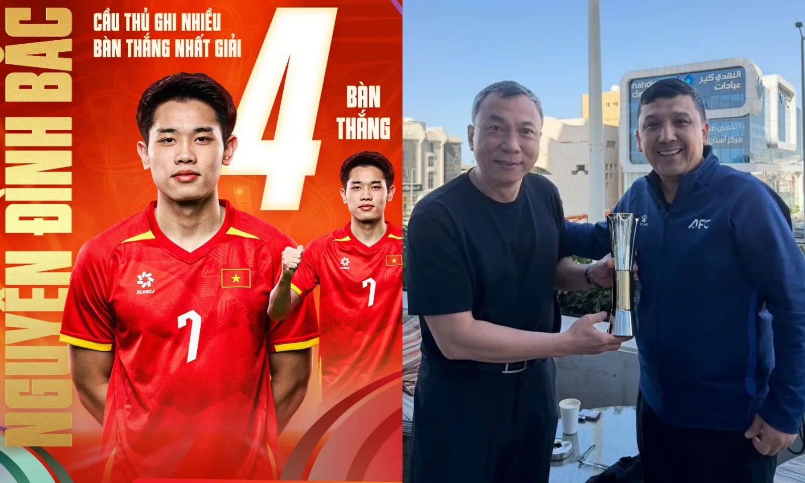 Đình Bắc đánh bại sao U23 Nhật Bản xuất sắc nhất giải nhờ điều luật ít biết