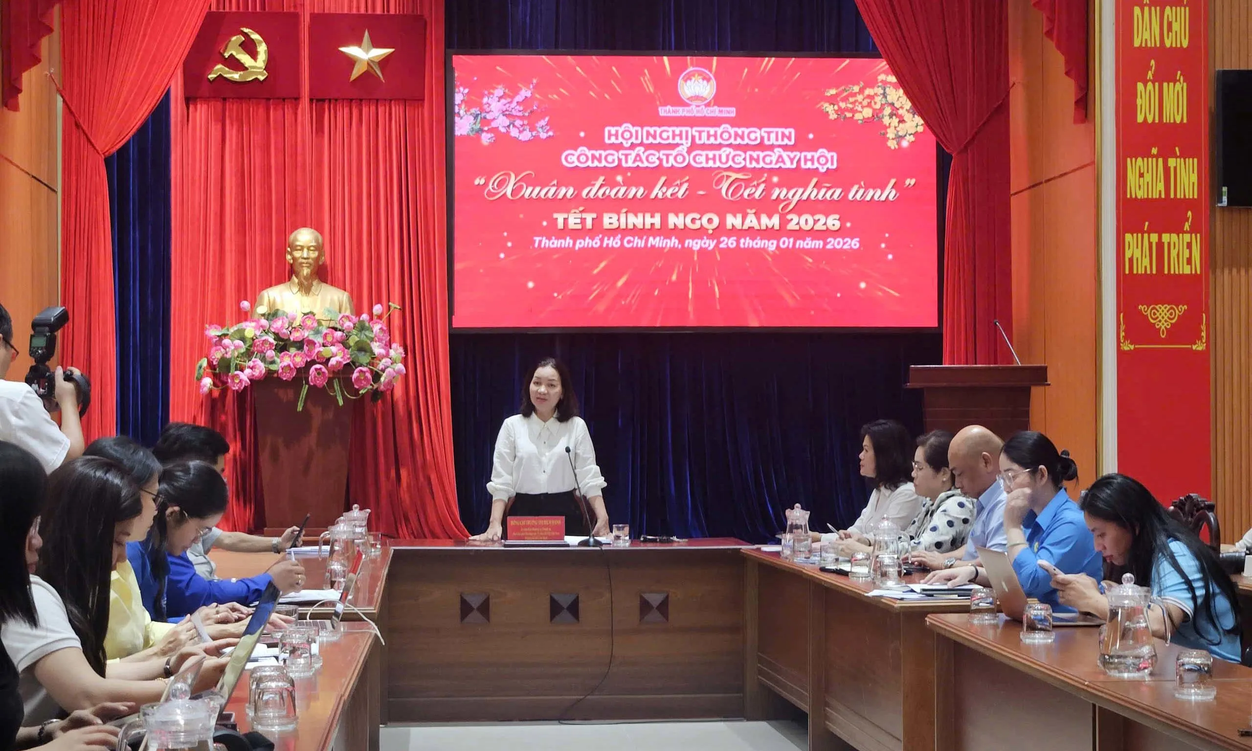 TPHCM sẽ tổ chức Ngày hội “Xuân đoàn kết – Tết nghĩa tình” Tết Bính Ngọ 2026