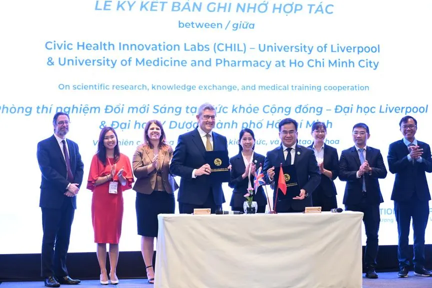Việt Nam và Vương quốc Anh hợp tác trong chuyển đổi số y tế