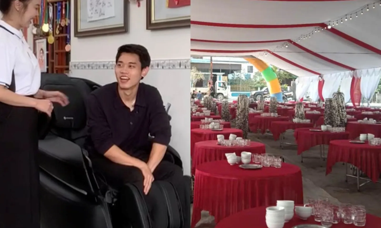 Gia đình Đình Bắc đãi đại tiệc 180 mâm cỗ, mời bà con quê hương chung vui