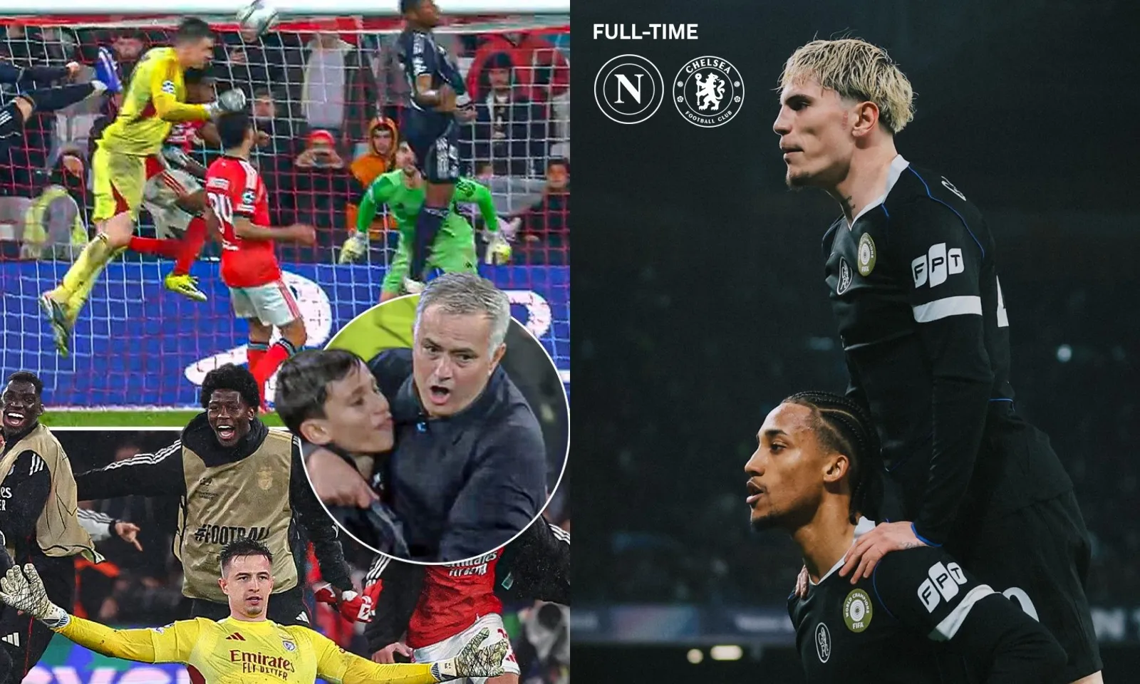 Kết quả Champions League hôm nay: Thủ môn ghi bàn giúp Mourinho hạ Real | Chelsea tiễn Conte 